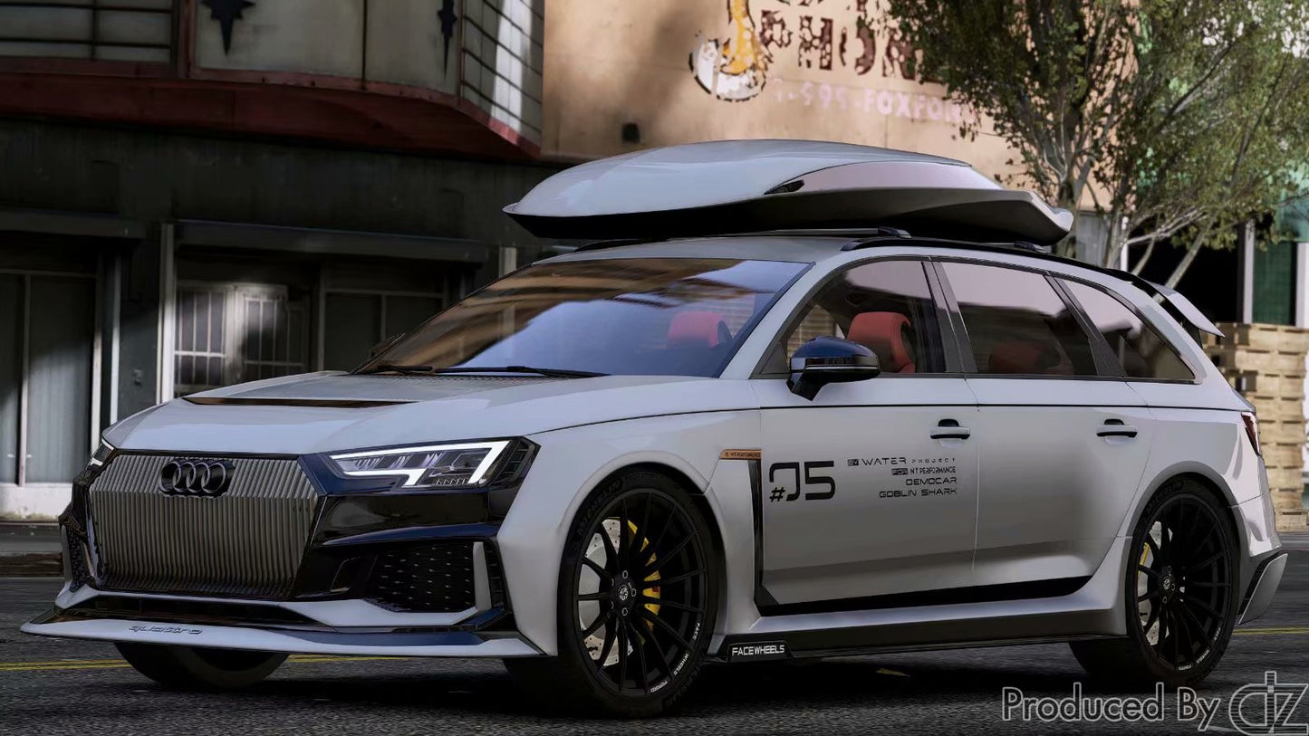 Audi RS4 2018 Face Wheels | Dazu