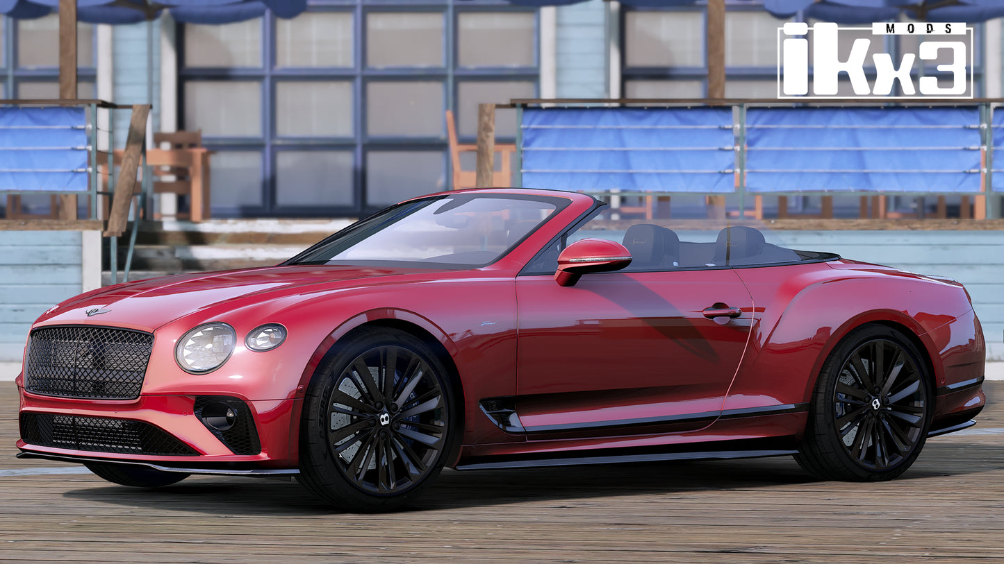 Bentley Continental GTC Speed 2022 | IKX3 Mods