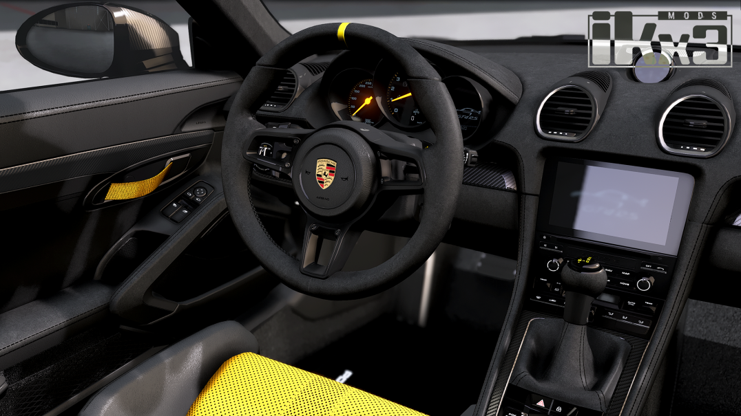 Porsche 718 Cayman GT4 RS Weissach Package 2022 | IKX3 Mods