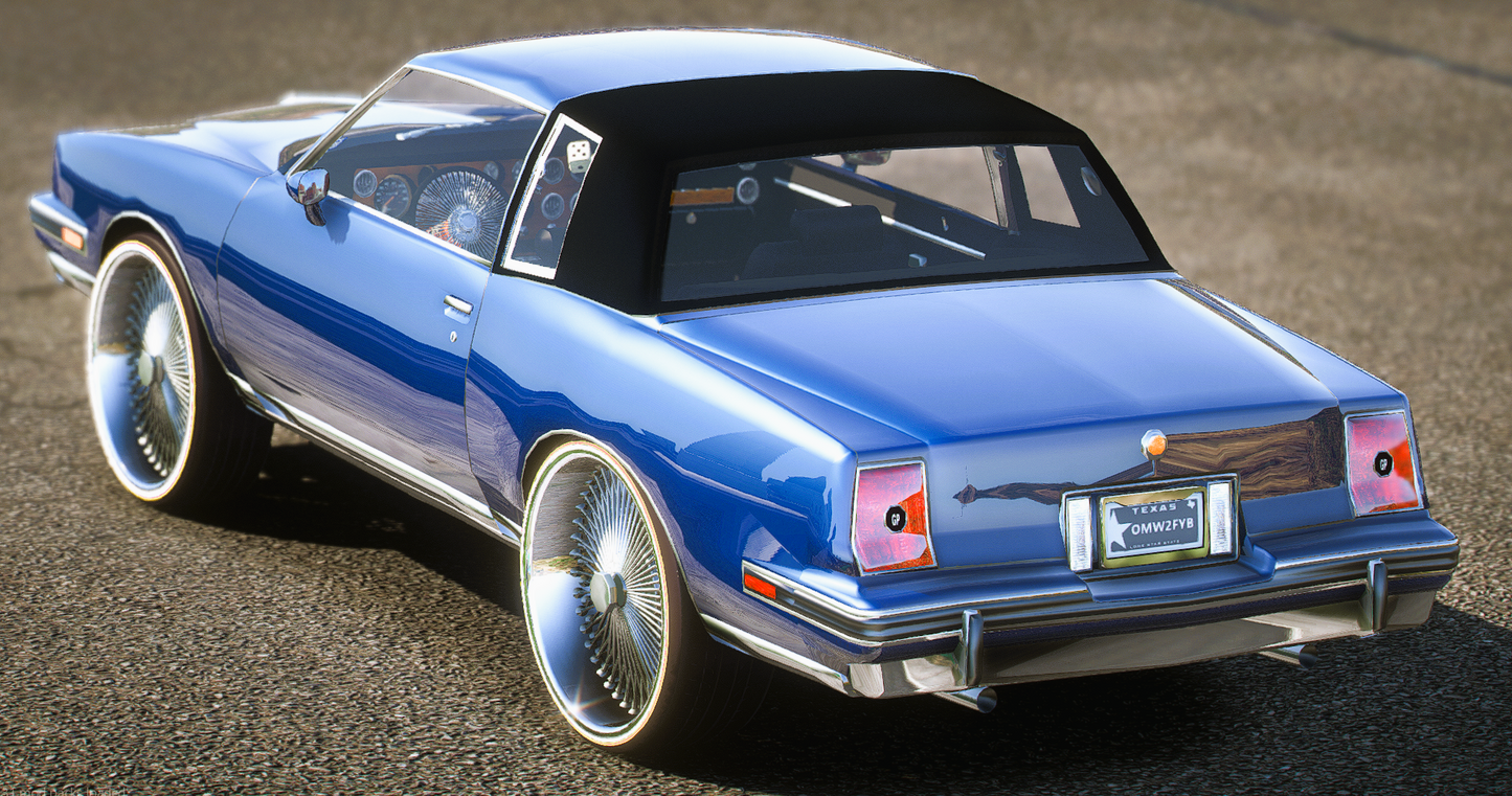 (Debadged) 1985 Pontiac Grand Prix Donk