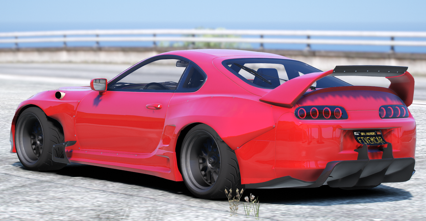 (Debadged) Toyota Supra "Velidrome" Custom | MC Customs