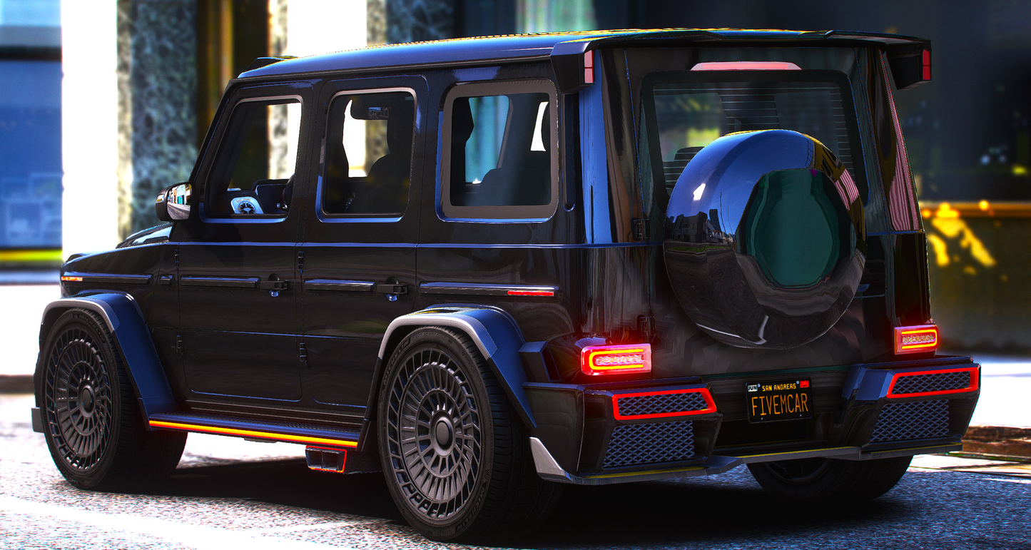 (Debadged) 2022 Mercedes G63 "Monolith" | Mykes Customs