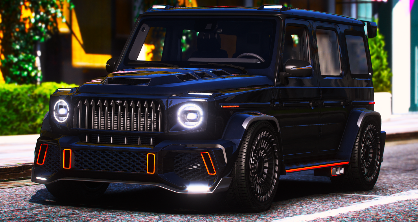 (Debadged) 2022 Mercedes G63 "Monolith" | Mykes Customs