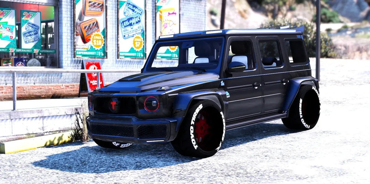 (Debadged) Mercedes G63 BodyKit Liberty Walk