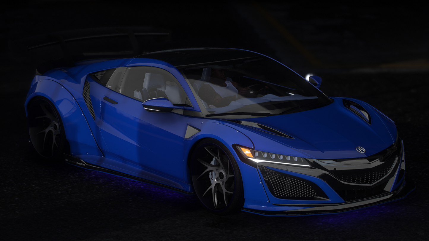 Libertywalk NSX With V10 Audi R8 Engine Swap | 4K Customs