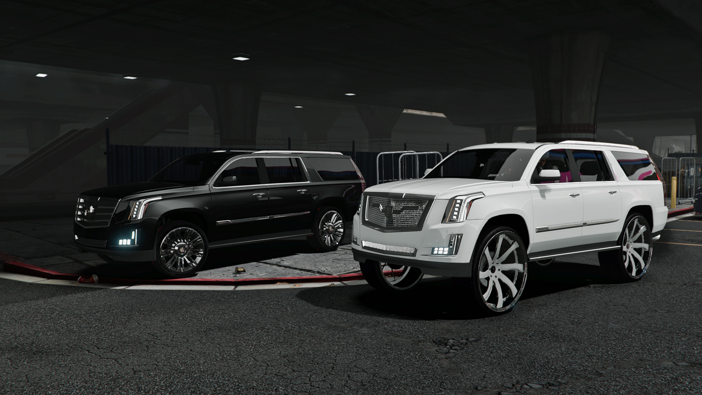 2018 Cadillac Escalade ESV Platinum on 28s | Flexx Gordon
