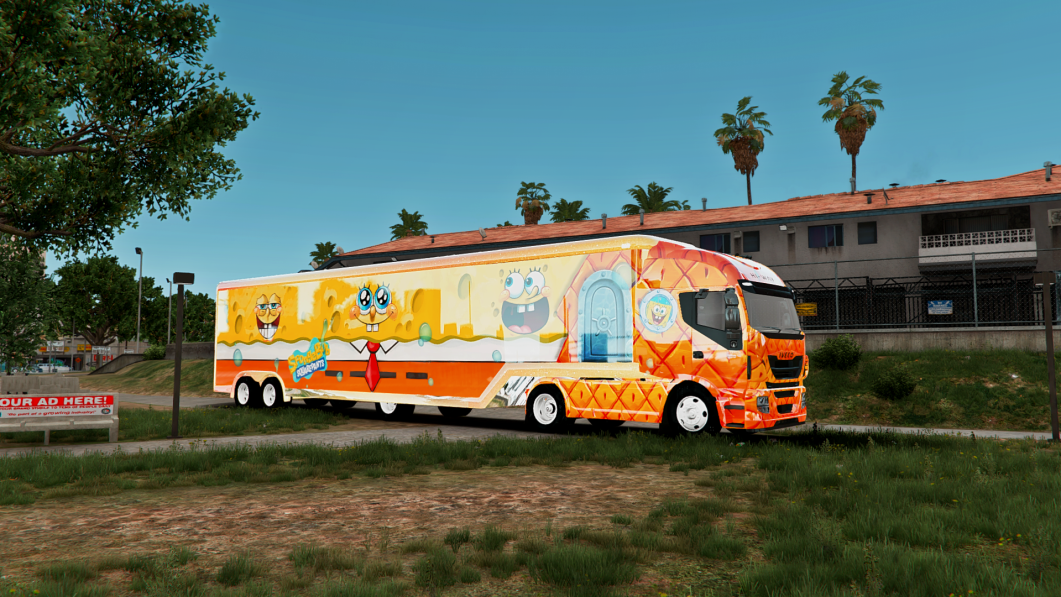 IVECO SPOUNGE BOB TRUCK | A&G Team