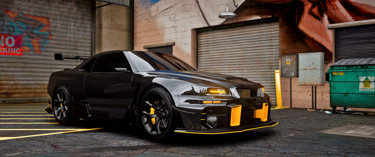 (Debadged) Nissan GT-R34 Avante Design | GDC
