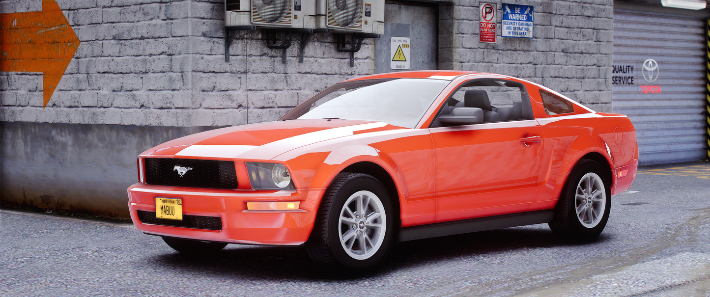 (Debadged) 2005 Ford Mustang STD | Raz3r blad3