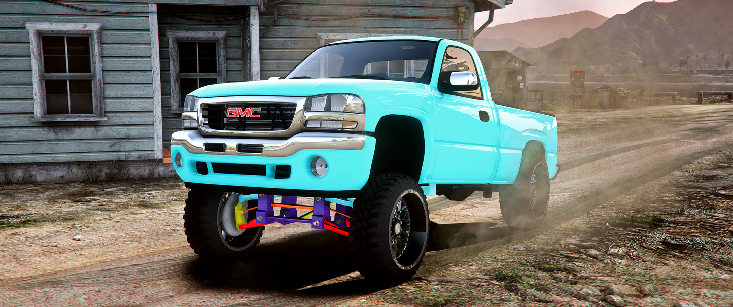 talford69 GMC Squatted Truck | Exotic Customs