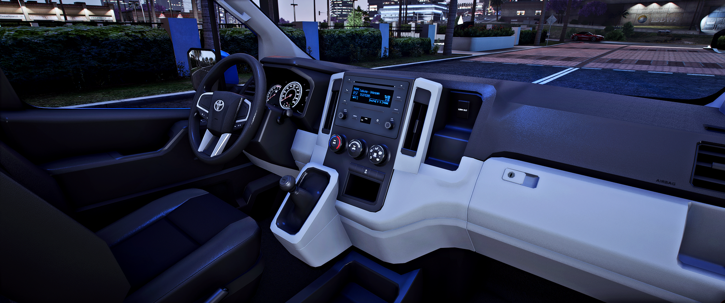 (Debadged) 2023 Toyoya Hiace Cargo | Raz3r Blad3