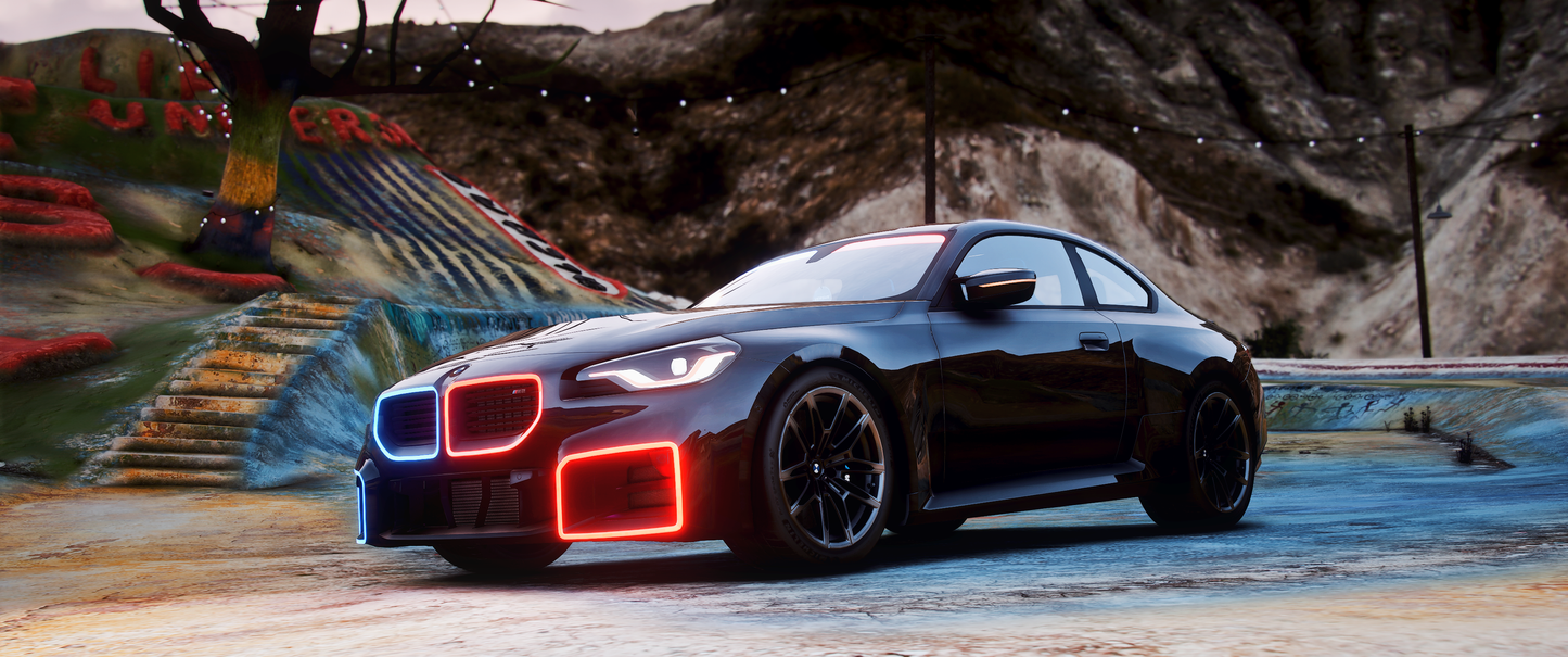 BMW M2 G87 Police Modern Lights | Versus