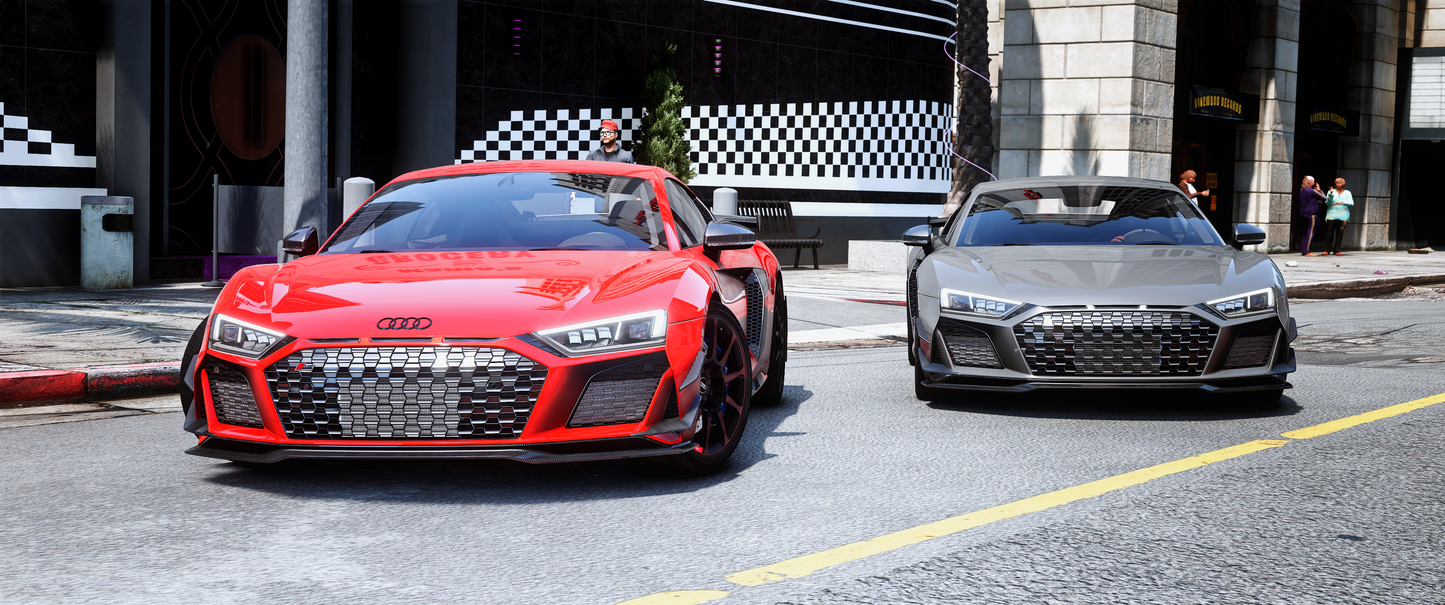 (Debadged) Audi R8 V10 GT Coupe 2023 | IKX3 Mods