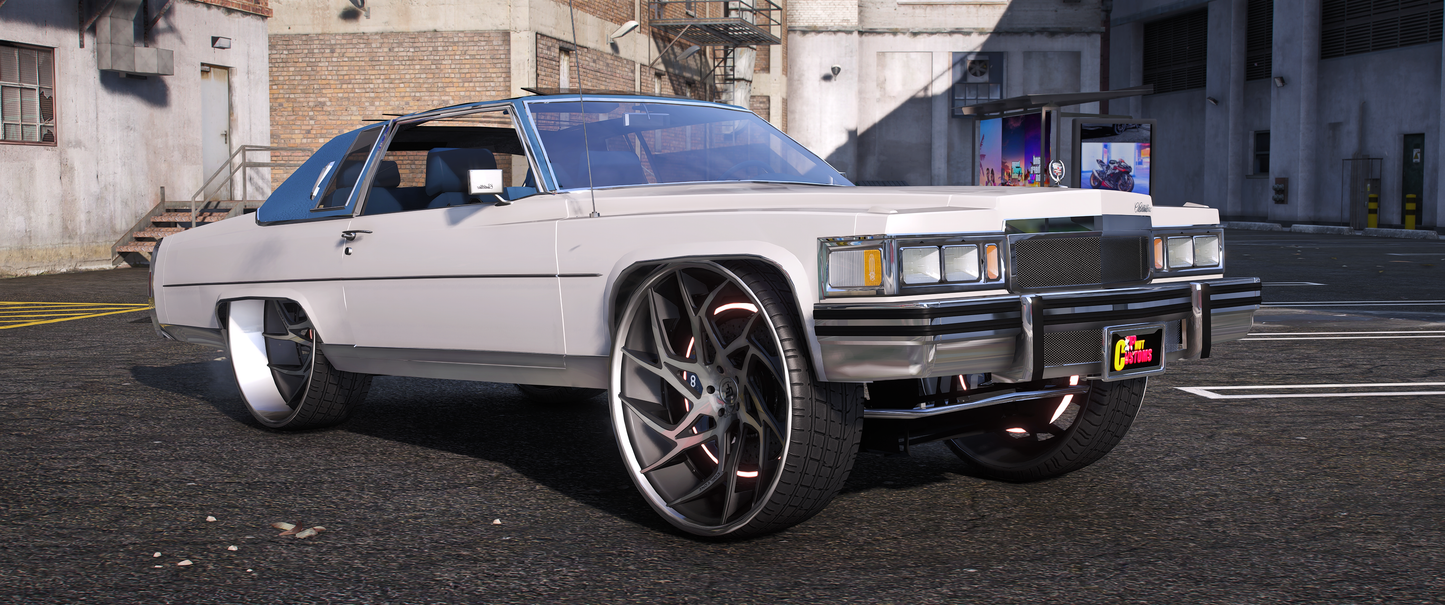 Cadillac DeVille 2d Donk 1977 | Gonzo
