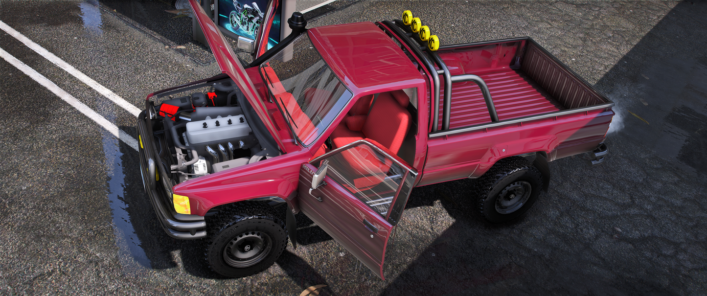 Toyota Hilux Xtra Cab SR5 4x4 1985-1990 Marty McFly | MO Store
