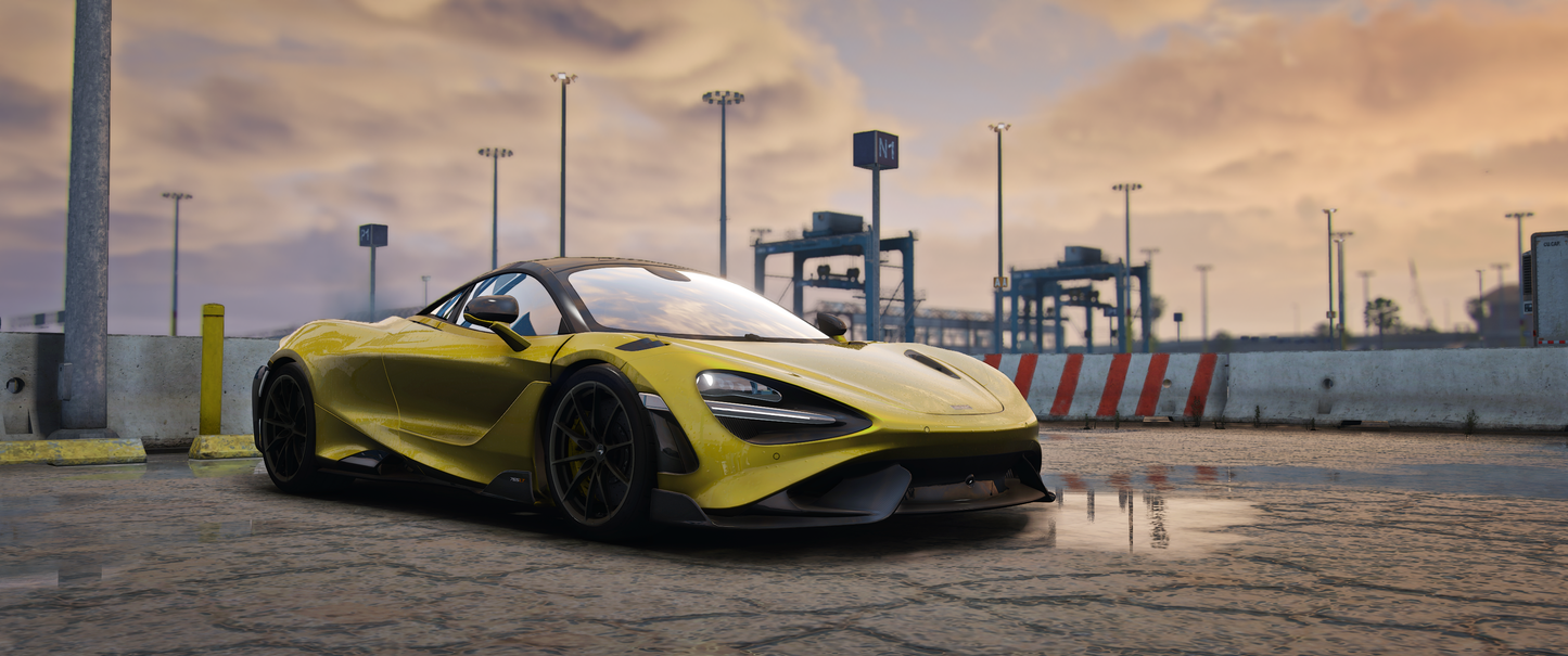 (Debadged) McLaren 765LT 2021 | IKX3 Mods