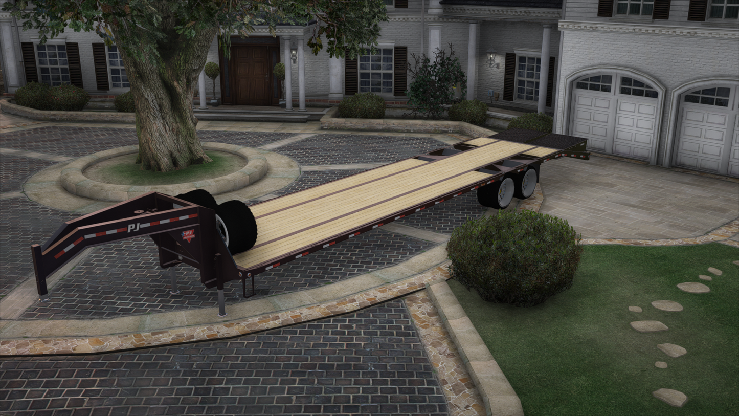 Trailer with Forgiato Rims | Krazy Customs