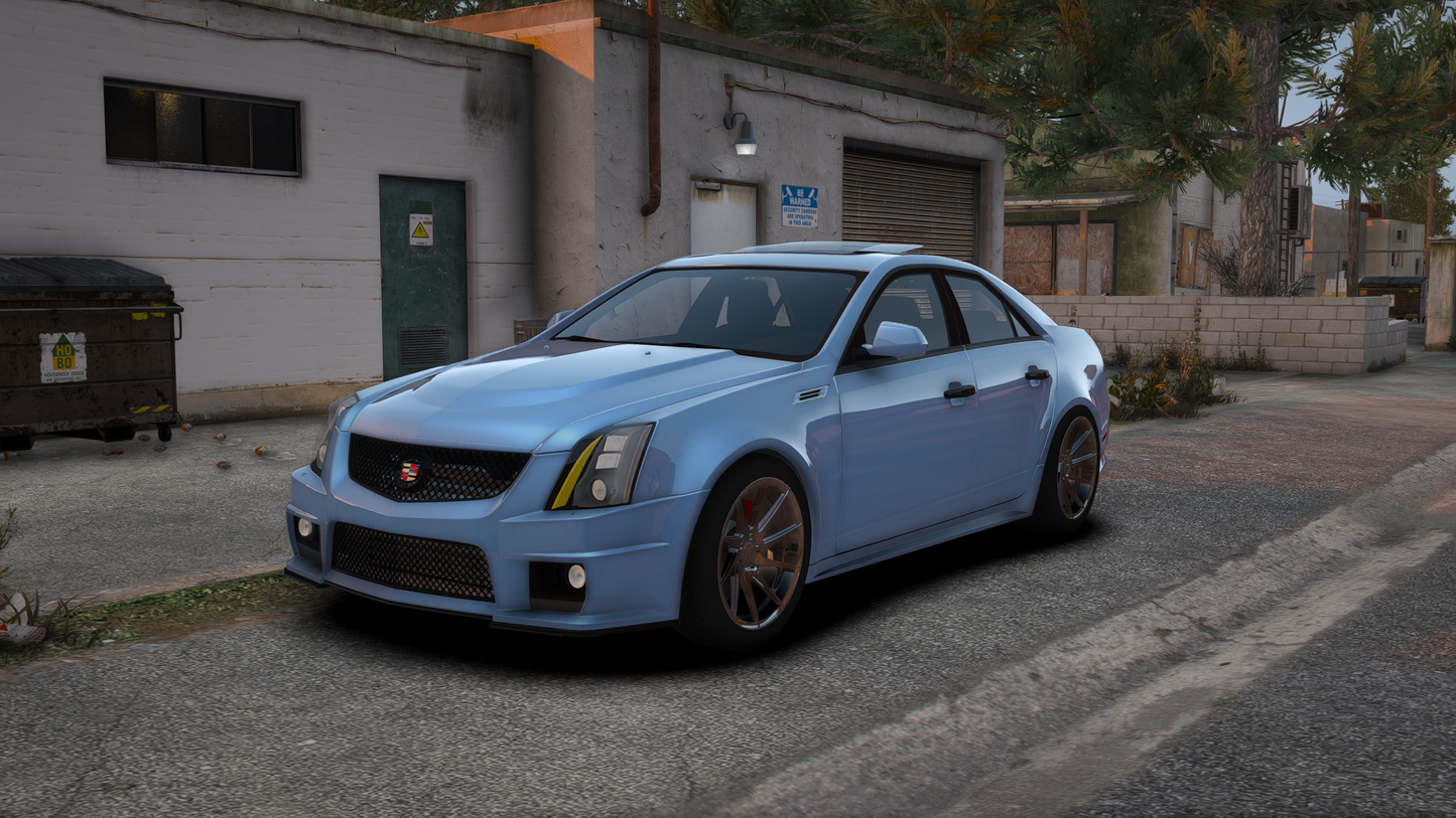 Custom 2011 Caddilac CTS-V On Forgiatos