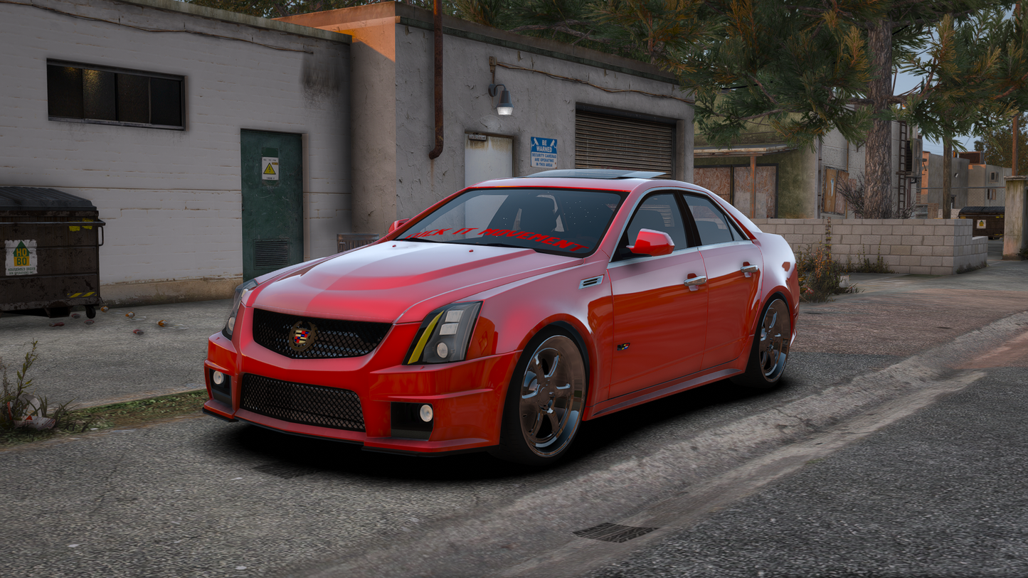 Custom Slideshow Cadillac CTS-V