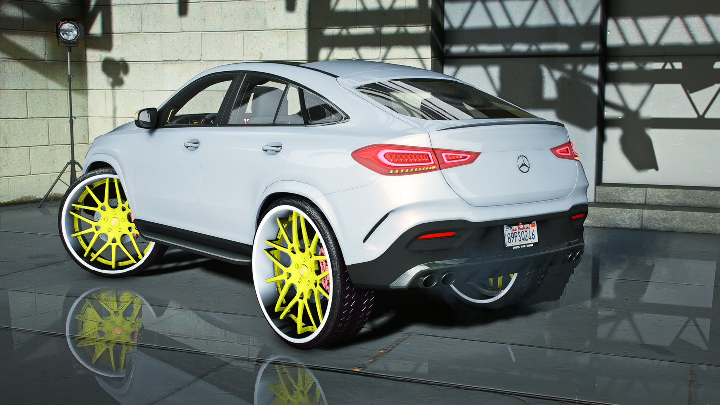 Mercedes GLE 53 Coupe on Forgiato