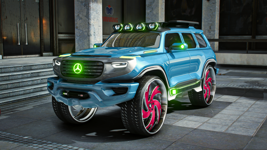 Mercedes Proto G Series Donk