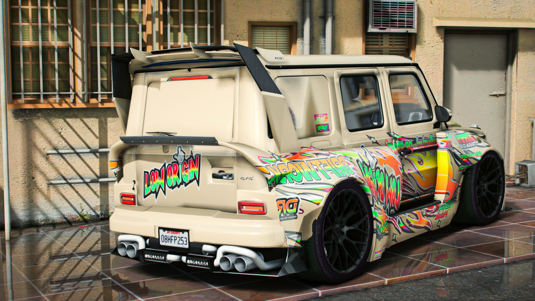 Mercedes G63 Custom (4 Livery) | FDAC