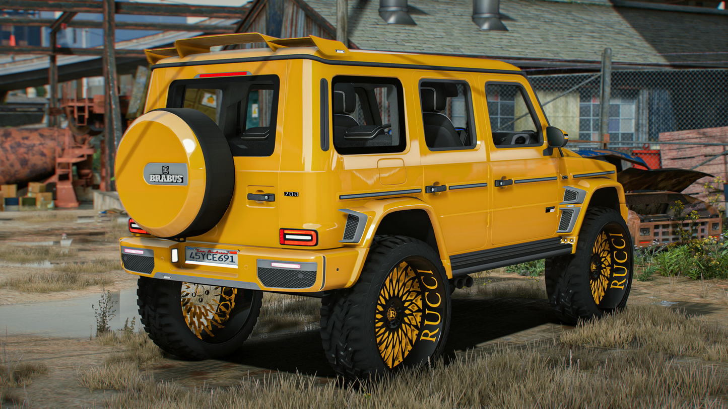 Brabus G700W Donk | Heat