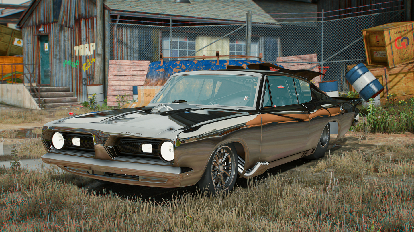 Plymoth AxManBarracuda 1 of 1 Drag | Chazzy