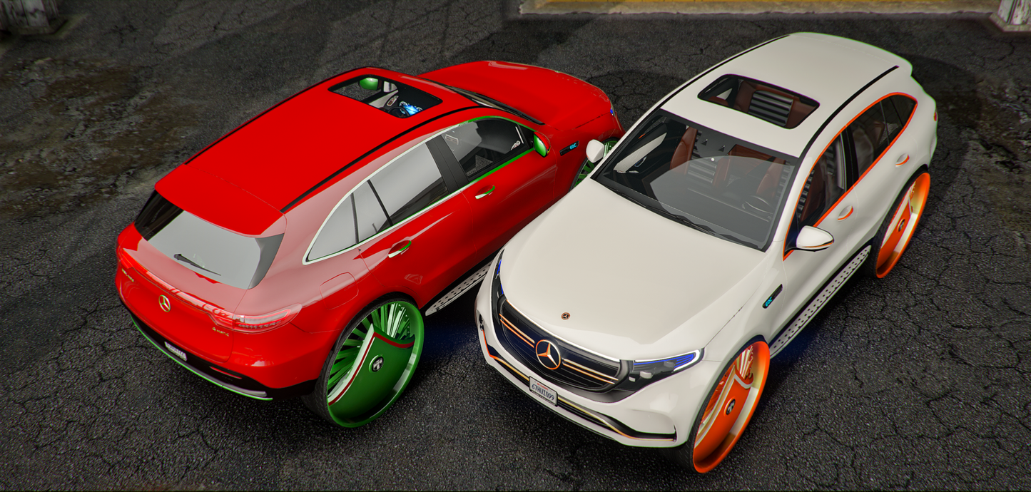 Mercedes EQC Donk | BrainShack Customs