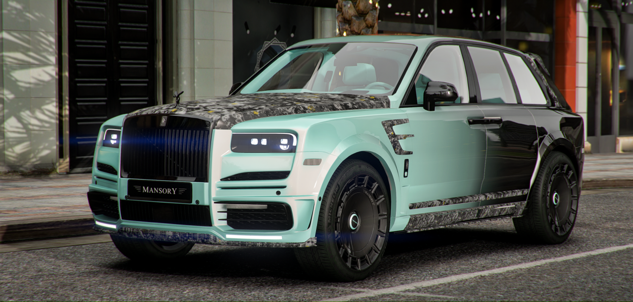 Rolls Royce Cullinan Mansory Tiffany | Domyah Abuloay