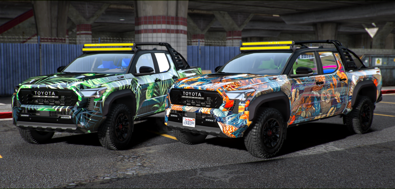Toyota Tacoma 2024 (4 Liveries) | Owl Frost