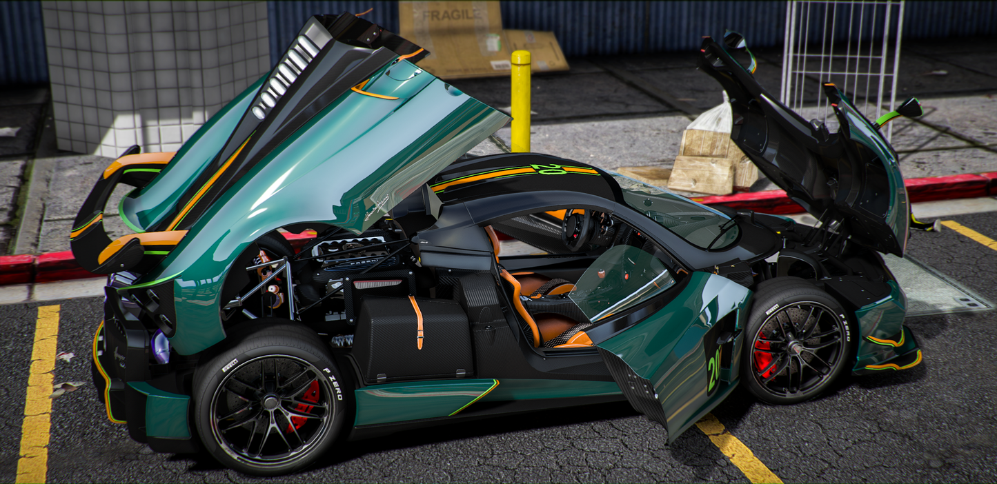 Pagani Huayra Roadster Bc 2019 | D3D