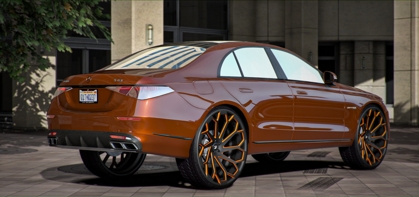 2021 S63 AMG on Amani Rogrossos | Flexx Gordon