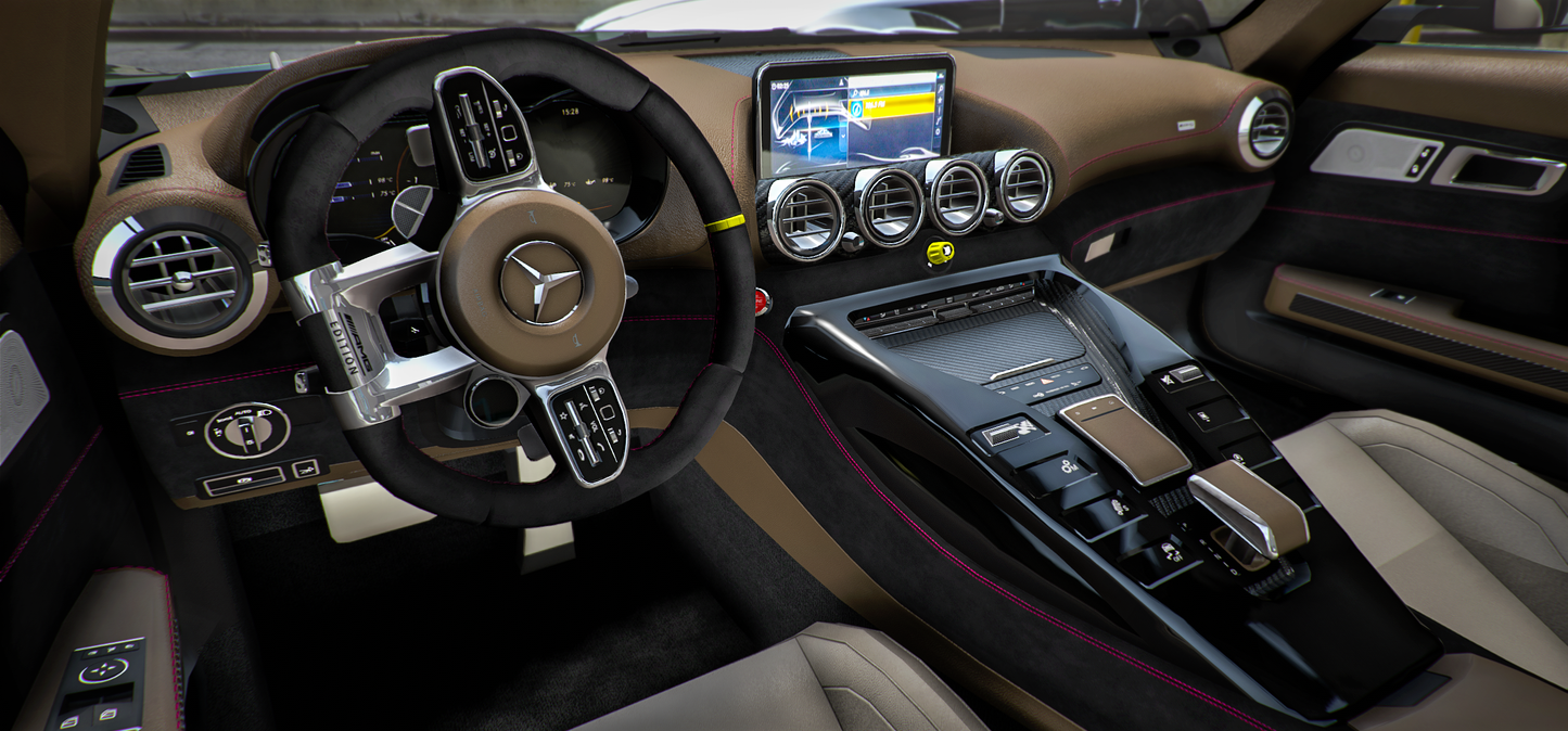 2020 Mercedes AMG GTS Prokop Widebody 2 Pack Carbon Body Paint Body | Nukem Customs