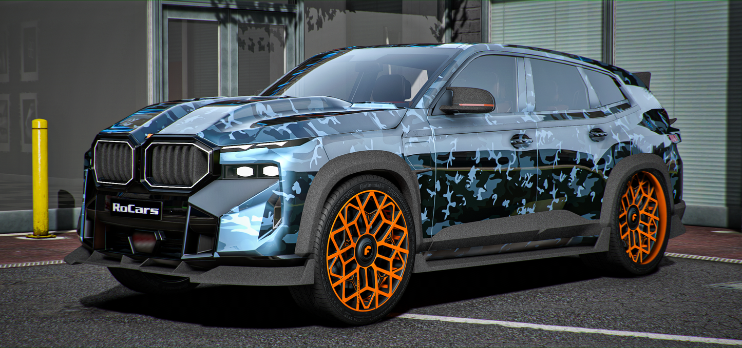 BMW XM on Forgi 2024 (Debadged) | OWL Frost