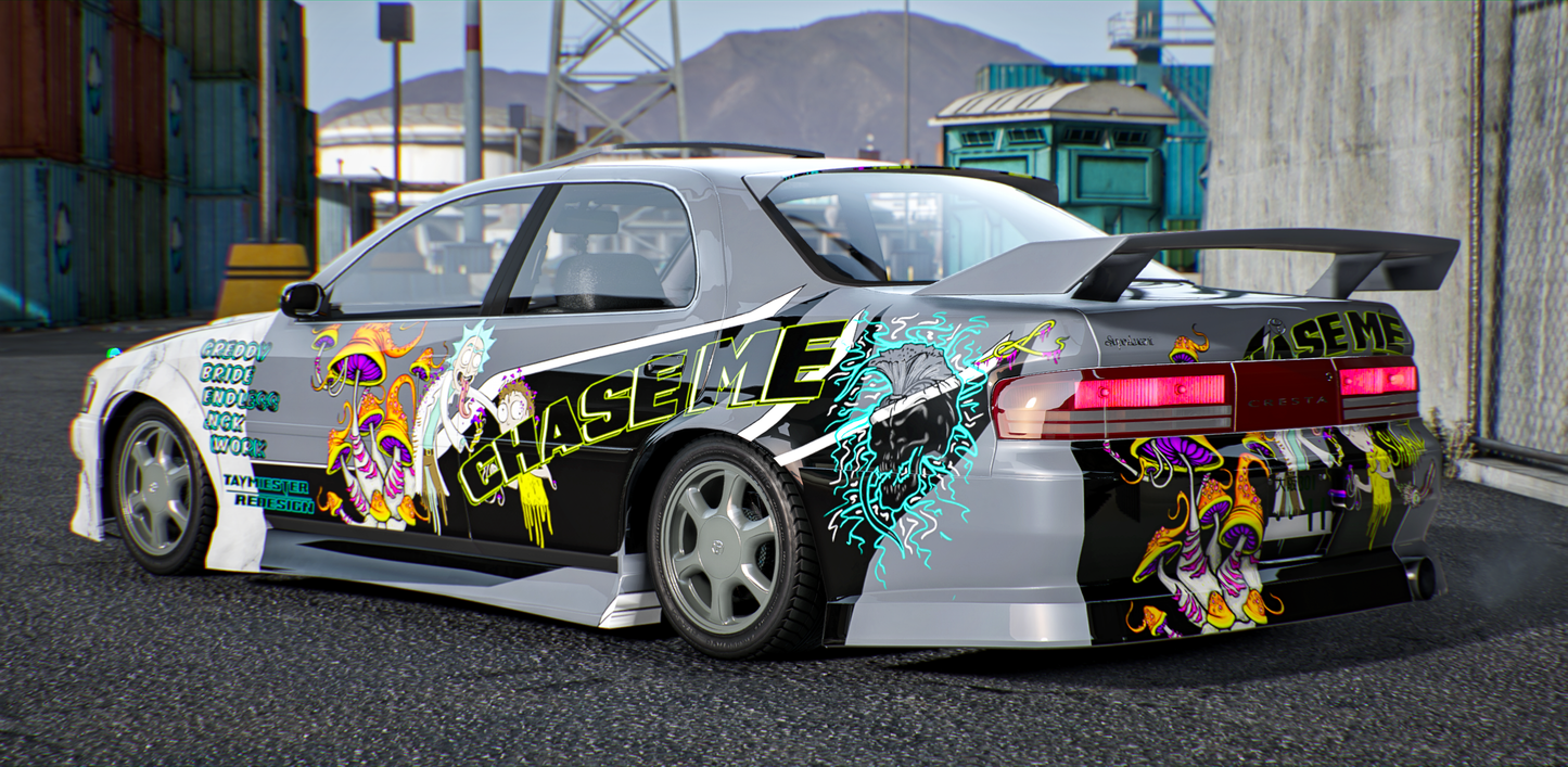 1990 Toyota Cresta (+151 Tunings Part + 6 Liveries) | Hashiriya