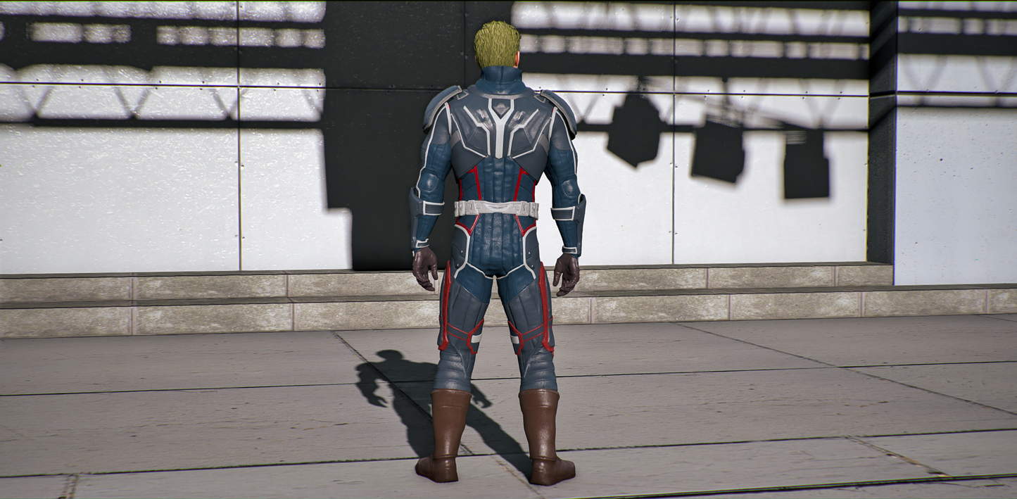 Captain America (Custom Stealth Suit)
