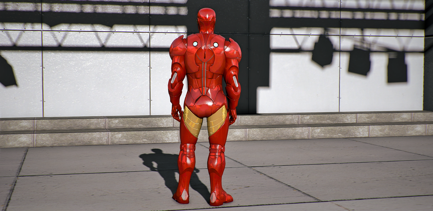 Iron Man Extremis - With Custom Weapons