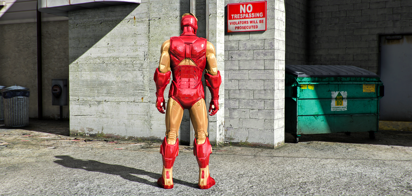 Illustrious Iron-Man (Marvel's Avengers Game) - Togglable Helmet