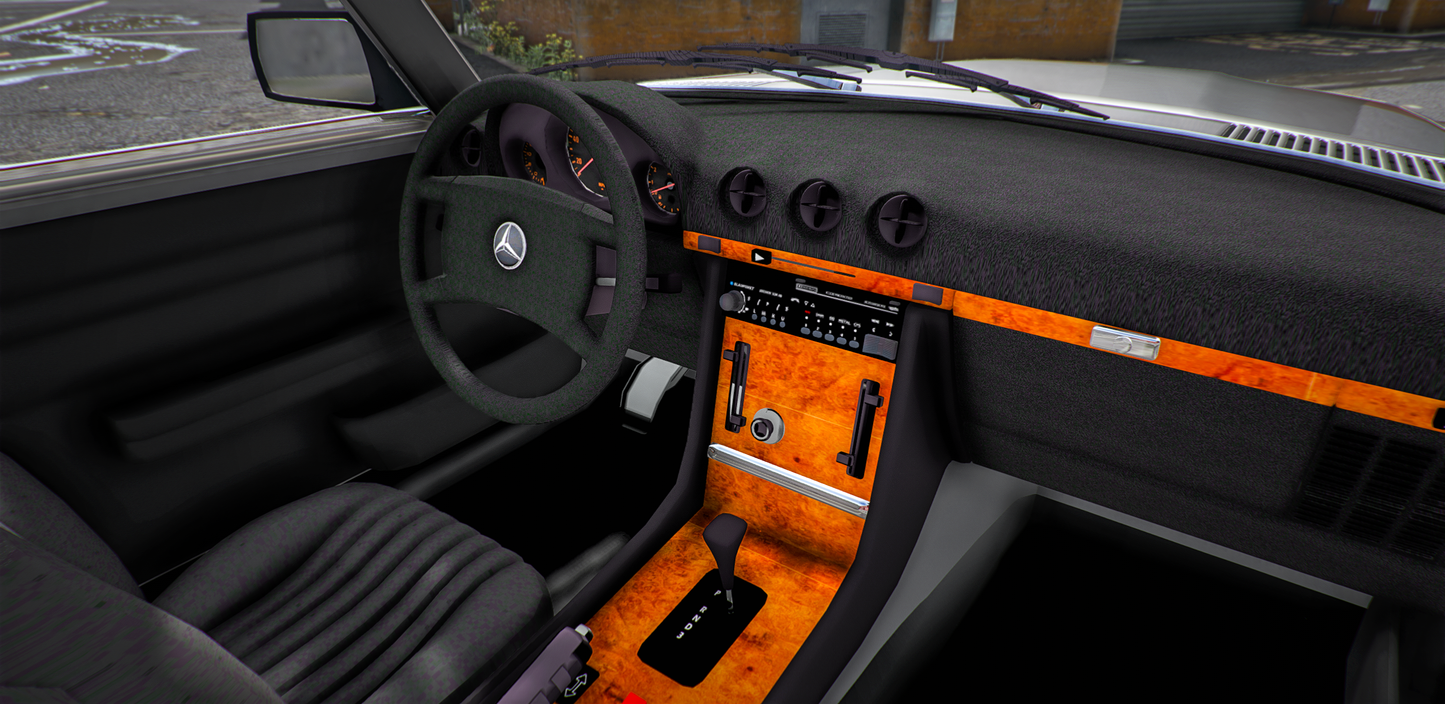 Mercedes-Benz 350 SL Roadster Widebody | Hamada Drift