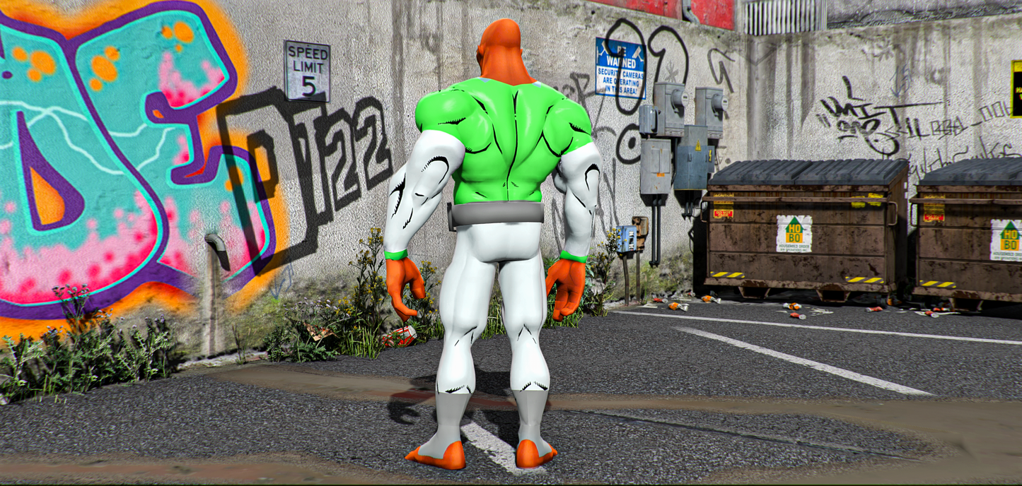 Allen the Alien V2 - Coalition of Planets Suit