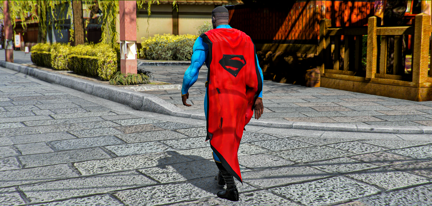 Calvin Ellis Superman (Custom Comics Version)