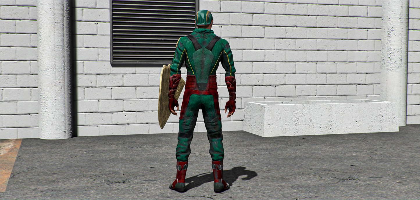 Soldier Boy Toggable Shield + Helmet (The Boys)