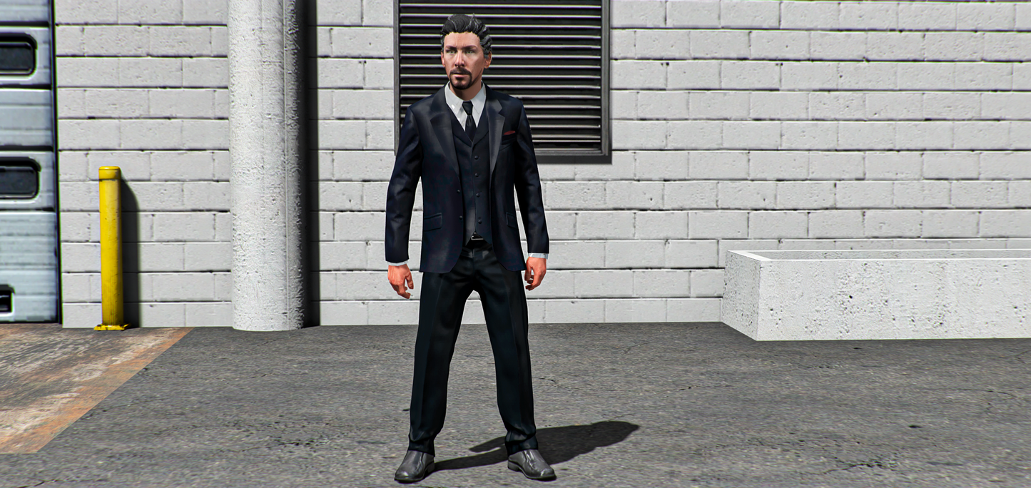 Stephen Strange (Coat,Scrubs,Tuxedo)