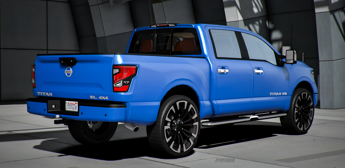 (Debadged) 2020 Nissan Titan | GZ Customs