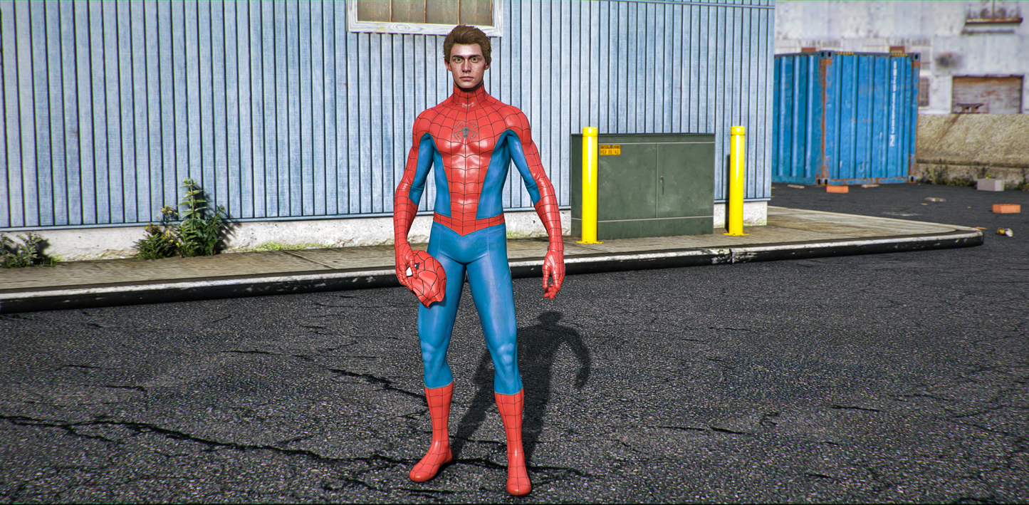 Spider-Man Classic Suit (Unmasked)