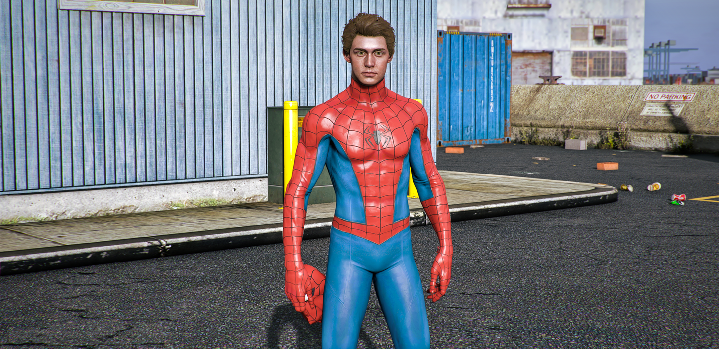 Spider-Man Classic Suit (Unmasked)