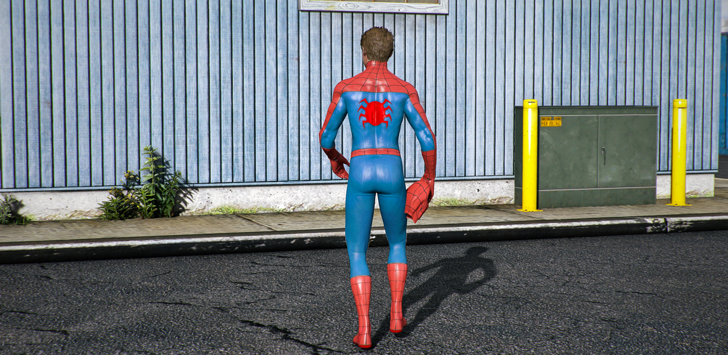 Spider-Man Classic Suit (Unmasked)