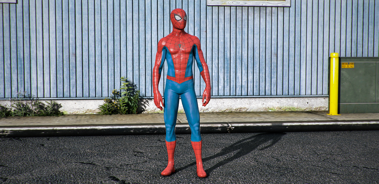 Spider-Man Classic Suit (Unmasked)