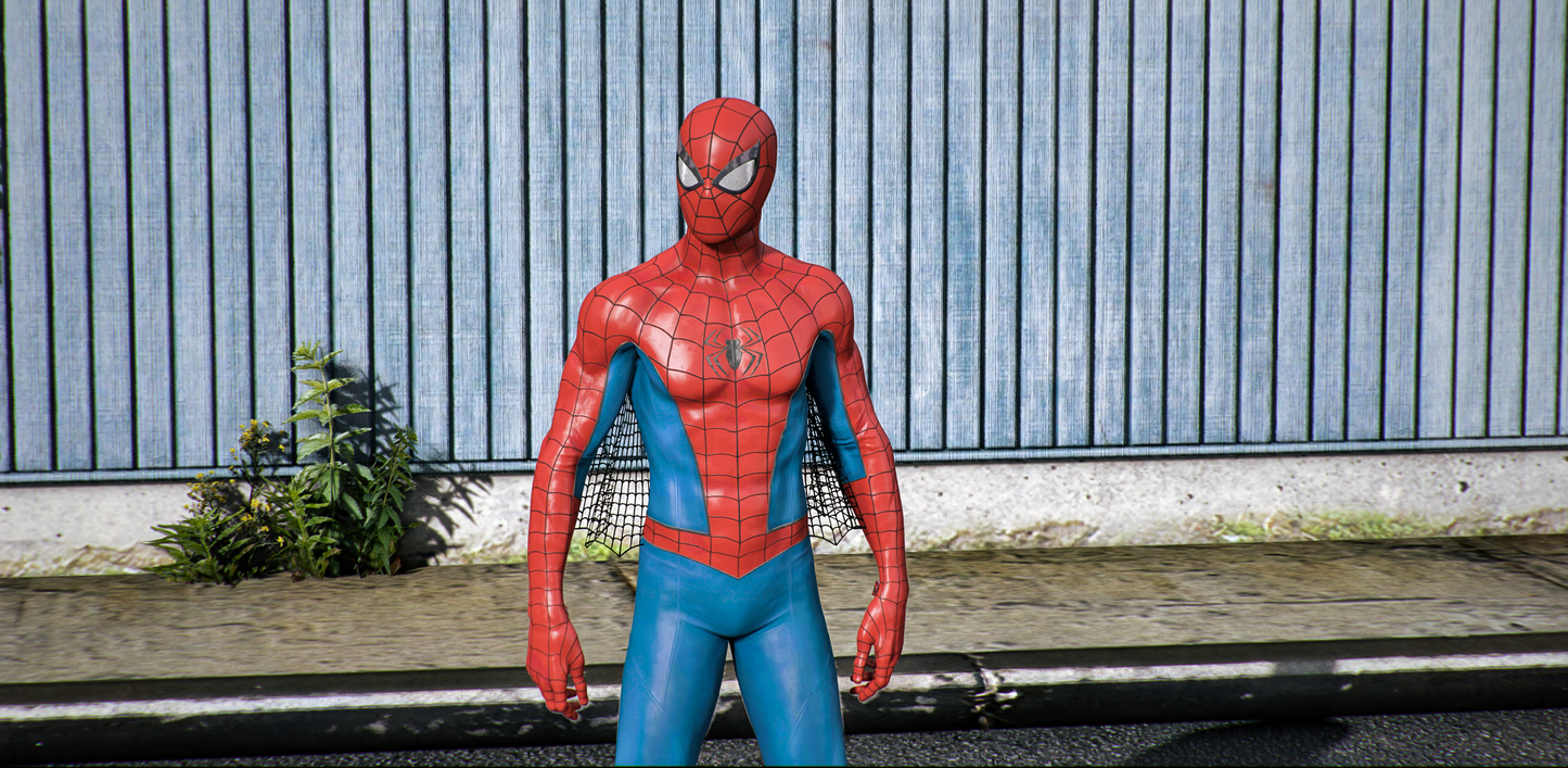 Spider-Man Classic Suit (Unmasked)